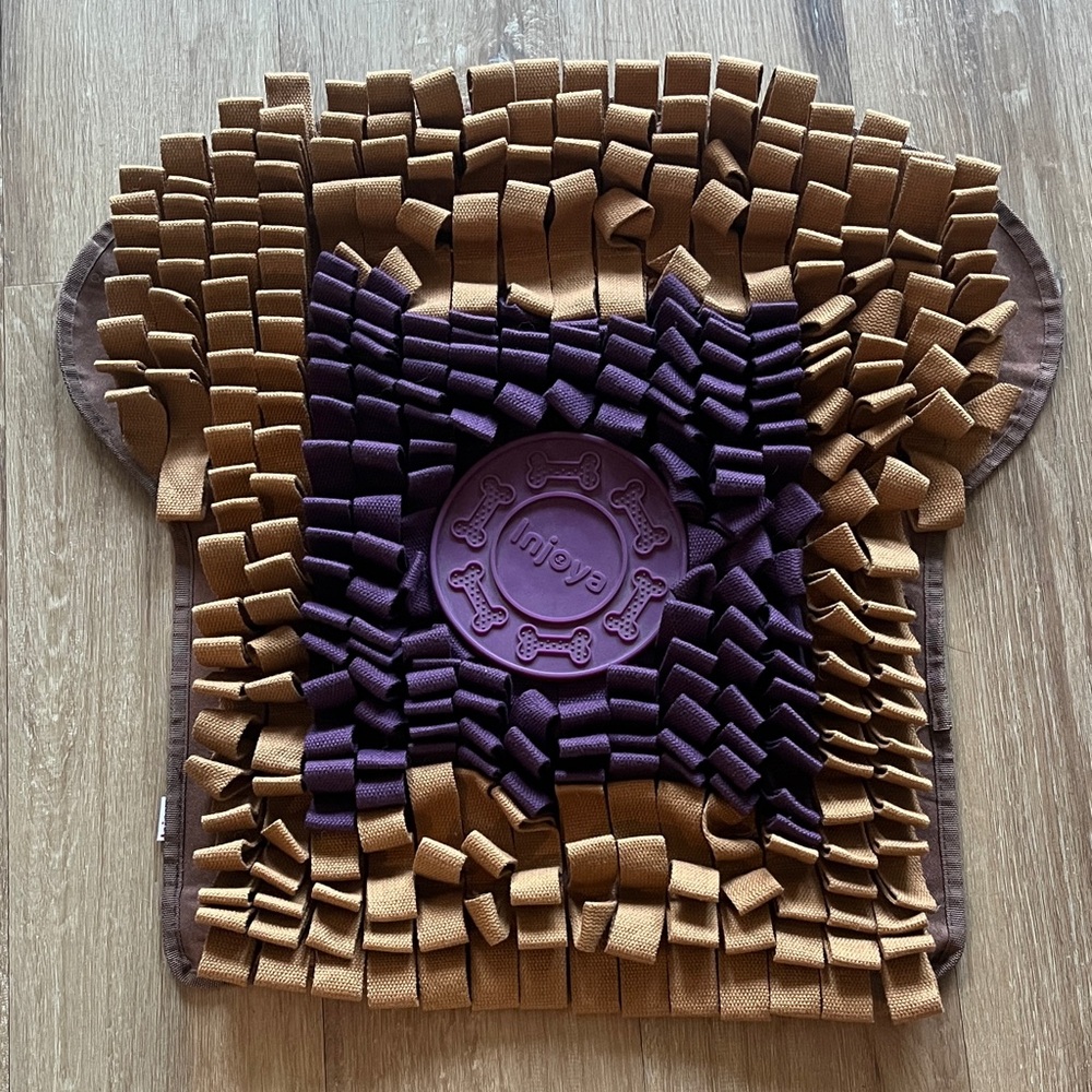 Injoya PB&J Purple and Brown Snuffle Mat